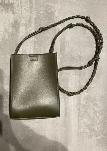 질 샌더 JIL SANDER 숄더백 올리브 그린 S 사이즈