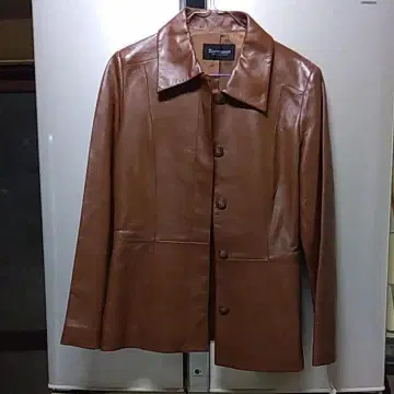 Zorronez 브라운 가죽 자켓
