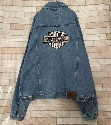 할리데이비슨 G 데님 자켓 캐나다제 자수 L