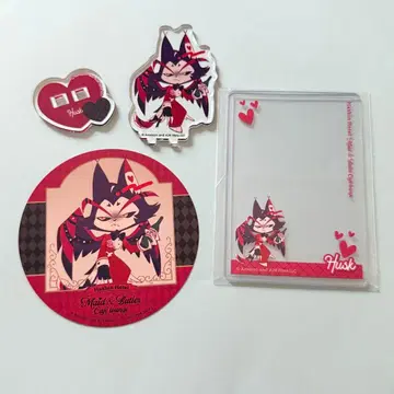 하스크 코스터 아크릴 스탠드 데코 케이스