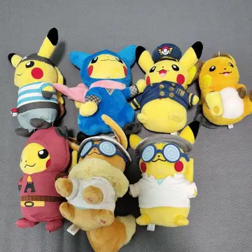 피카츄 봉제 인형 세트