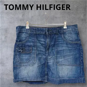 새상품급 한정판 TOMMY HILFIGER 데님 타이트 스커트