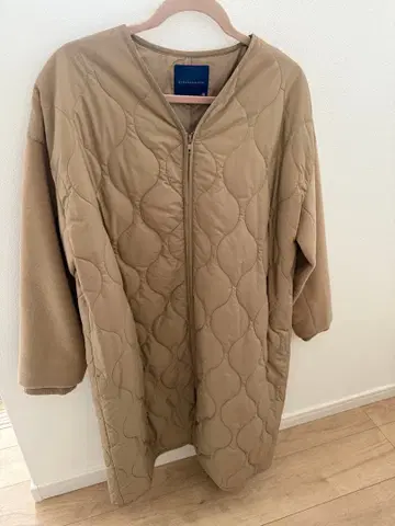 SEVENDAYS=SUNDAY 퀼팅 자켓 베이지