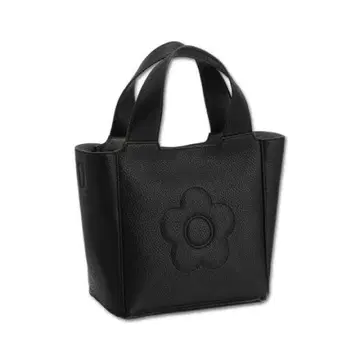 MARY QUANT 이너 스웨이드 데이지 2WAY 미니 토트