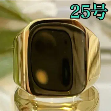 골드 반지 스퀘어 반지 [25호] 지그넷 고품질 세련된