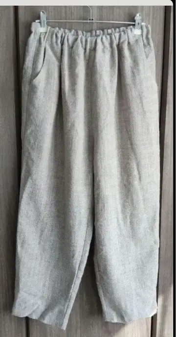 나카가와 마사시치 상점 린넨 울 트위드 팬츠