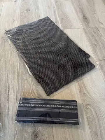 남성용 유카타 오비 세트