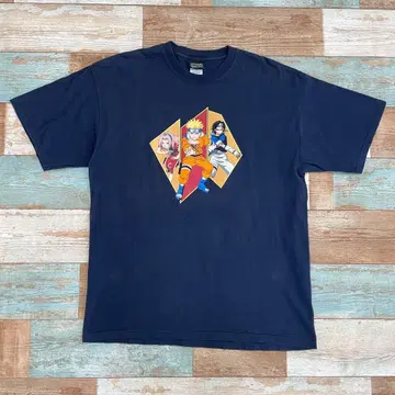 00s NARUTO 티셔츠 나루토 vintage 애니메이션