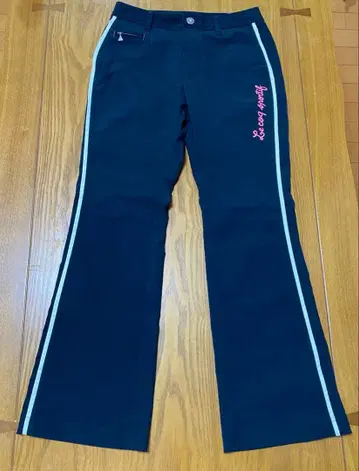 새상품급 르꼬끄 le coq 스트레치 골프 팬츠 여성용 블랙