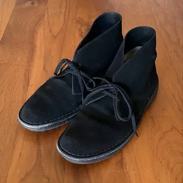 클락스 데저트 부츠 26.5cm 블랙