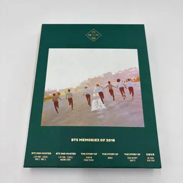 새상품급 BTS MEMORIES OF 2016 DVD