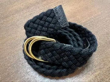 [ 새상품급 ] AMBOISE 앙부아즈 링 벨트 85 메쉬 블랙