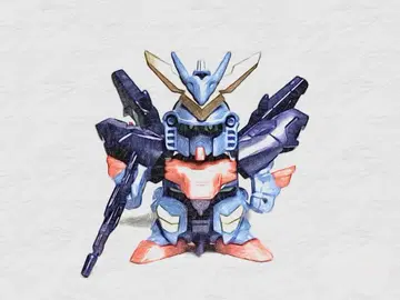 원조 SD No.0028 코만더 건담 V2