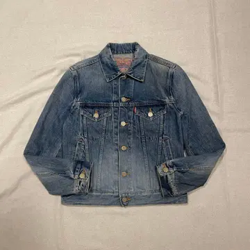 할리우드 런치마켓 데님 자켓 2 사이즈 페이드 인디고