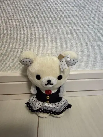 코리락쿠마 모노톤 언제나 함께 외출 봉제 인형