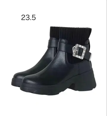 +diana [발수 가공] 크리스탈 버클 숏부츠 size 23.5