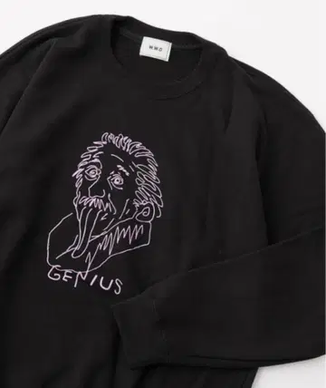 WHO'S WHO gallery 아인슈타인 맨투맨 프리 사이즈