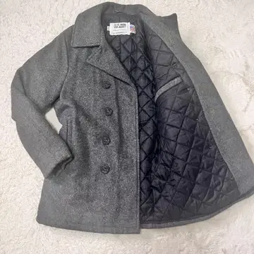 Schott U.S.740N 피코트 그레이 USA제 멜톤 울