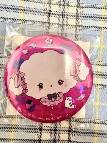 코기뮨 홀로그램 캔뱃지 꾸미기 리본