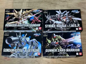HG 오오와시아카츠키 아스트레이 파랑 스트라이크 루즈 자쿠 워리어