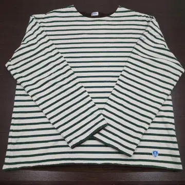 ORCIVAL 보더 긴팔 티셔츠 사이즈 4