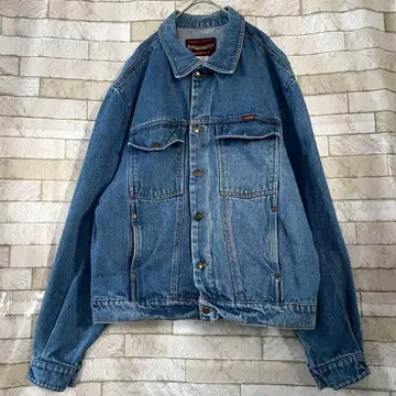 RUSTLER 러스틀 데님 자켓 G 자수 로고 L