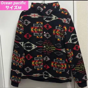 오션 퍼시픽 플리스 자켓 M 리버서블 보아 OP