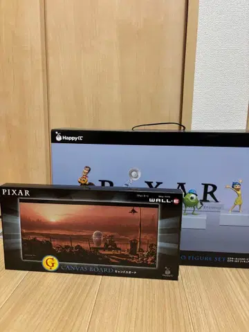 픽사 해피 복권 A상 G상 로고 피규어 캔버스 보드