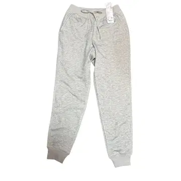 새상품 인기 유니클로 히트텍 보아 스웨트 팬츠 M 웜 팬츠 그레이