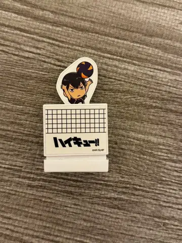 하이큐!! 스키야 콜라보 스탬프 4개 세트