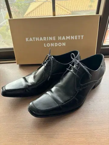 캐서린햄릿 블랙 드레스 슈즈 25cm(25.5cm)