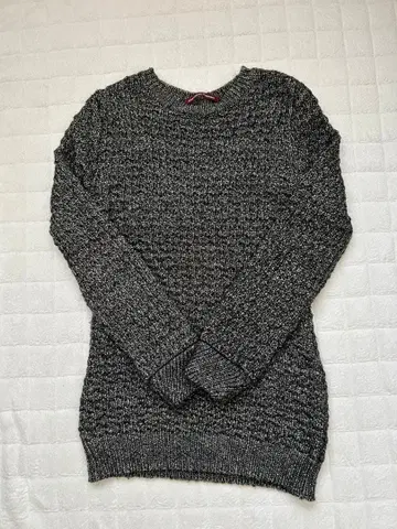 COMPTOIR DES COTONNIERS 블랙&실버 긴팔 스웨터