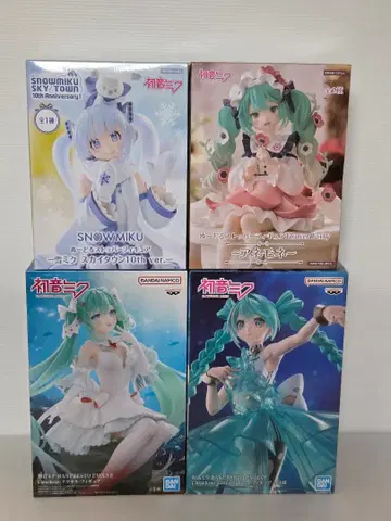 하츠네 미쿠 피규어 세트 4종