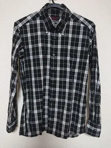 리 테일러 더 주 체크 셔츠 블랙 36