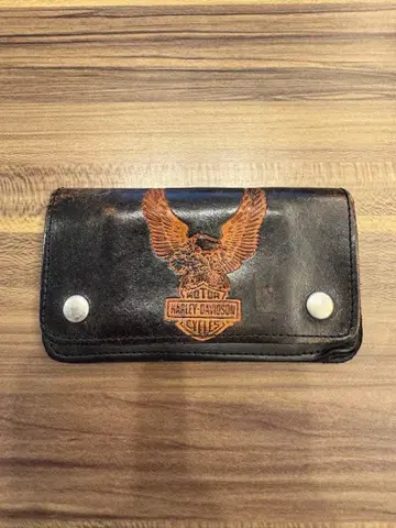 80s HarleyDavidson 장지갑 하레이 지갑