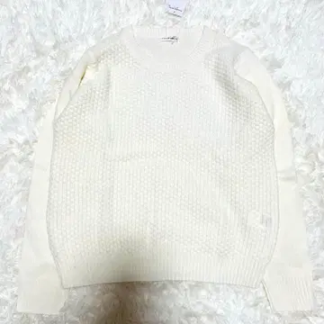 a.v.v standard 와플 니트 긴팔 니트 아이보리 L