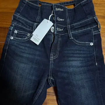 GYDA 하이웨스트 스키니 데님 인디고 블루