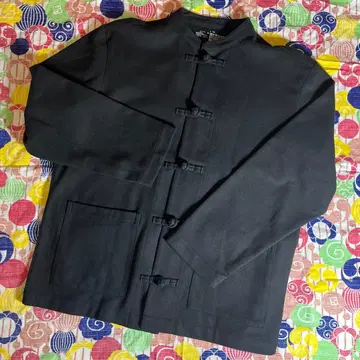 [ 무인양품 ] 기모 플란넬 묶음 와 (차이나) 셔츠 [L-XL 블랙]