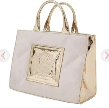 Rady 메탈릭 퀼팅 토트백