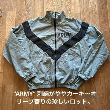 새상품급 US ARMY IPFU 나일론 자켓 2004년 자수 그린 사양