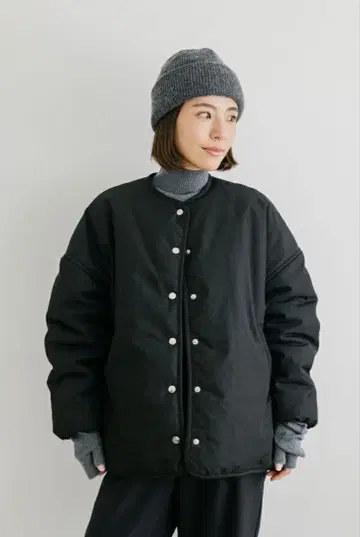 CAVEZA ROSSO 텐트 블루종 BLACK