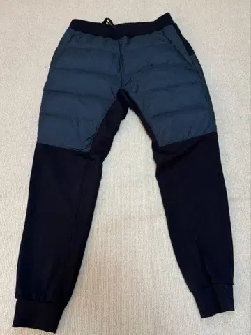 +phenix 다운 패널 조거 팬츠 네이비