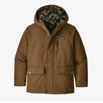 [ 새상품급 ] patagonia 보이즈 인페르노 자켓 XL 브라운