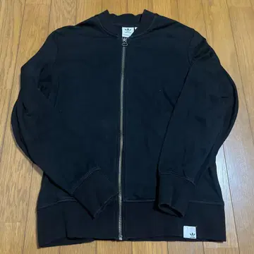 adidas 블랙 집업 자켓 S 후드티 맨투맨