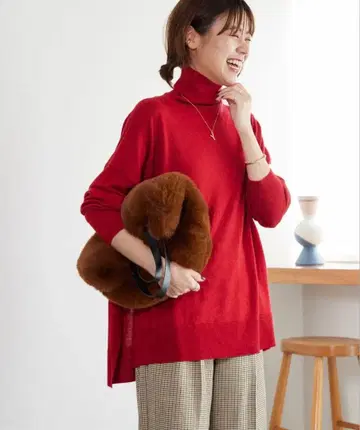 JOURNAL STANDARD relume 와이드 터틀넥 니트