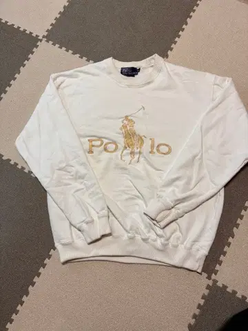 Polo 화이트 크루넥 트레이닝복