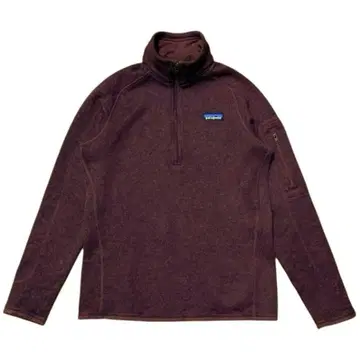 파타고니아 베터 스웨터 하프 지퍼 플리스 와인 레드
