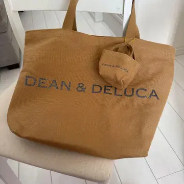 DEAN & DELUCA 브라운 토트백
