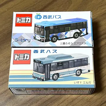토미카 세이부 버스 2대 세트