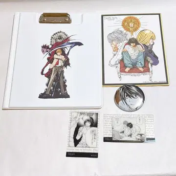 DEATHNOTE 데스노트 캔뱃지 클리어 카드 색지 바인더
